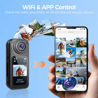 Mini 2.7K Thumb Action Camera