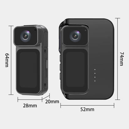 Mini 2.7K Thumb Action Camera with Charging Case