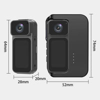 Mini 2.7K Thumb Action Camera with Charging Case
