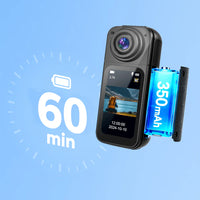 Mini 2.7K Thumb Action Camera
