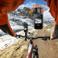 Mini 2.7K Thumb Action Camera with Charging Case