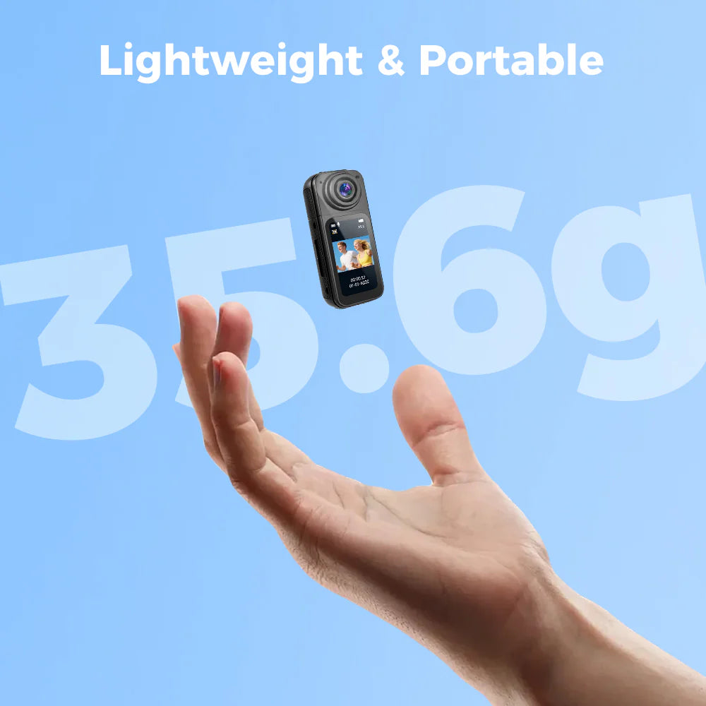 Mini 2.7K Thumb Action Camera