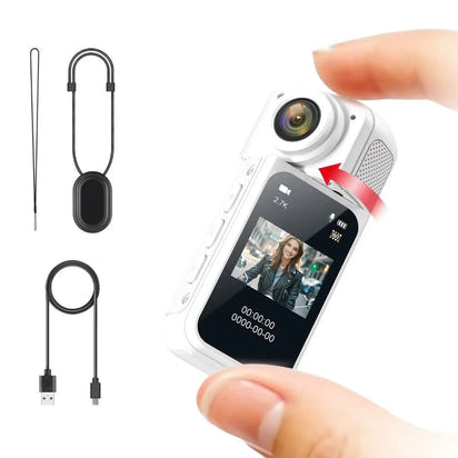 Mini 2.7K Thumb Action Camera