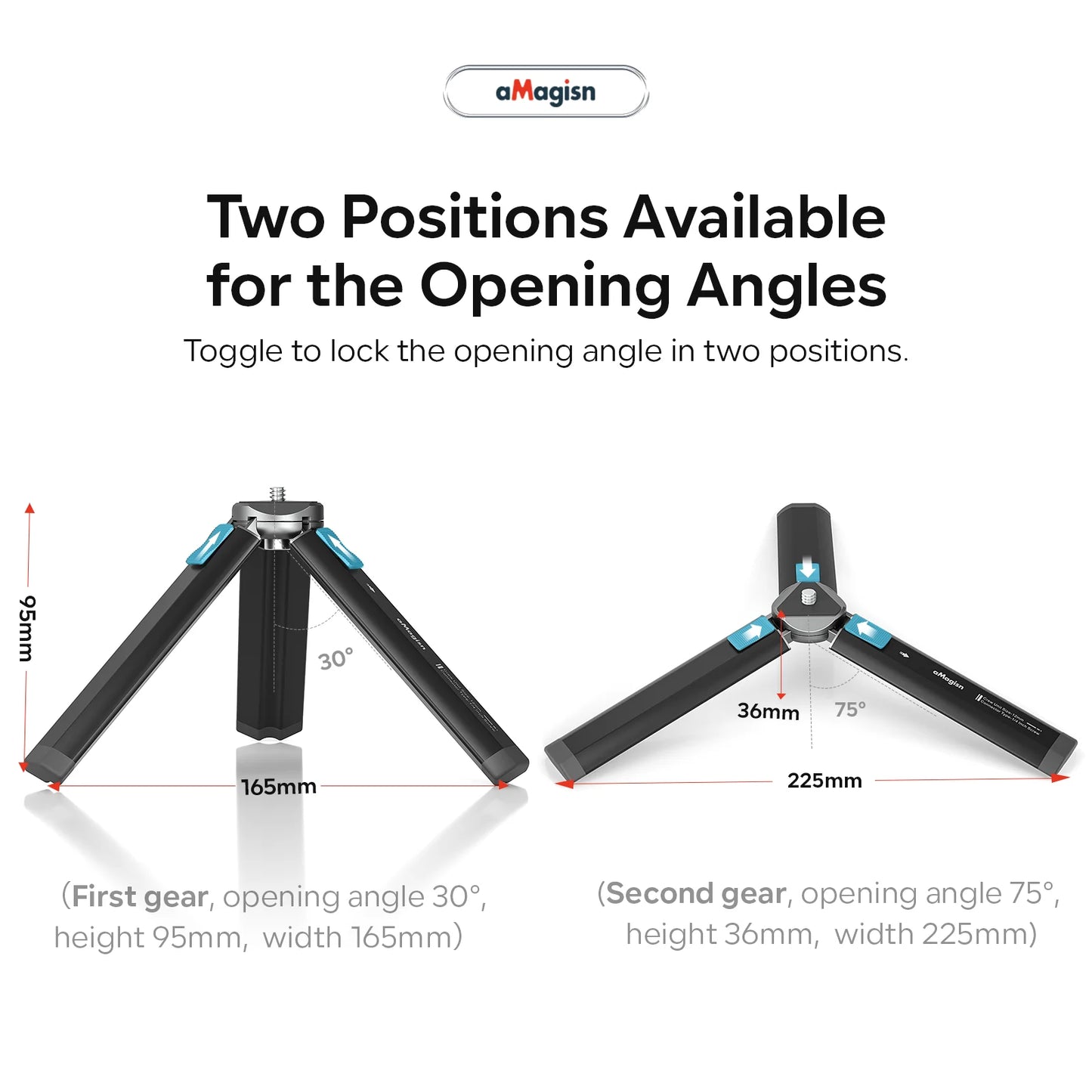 Versatile Metal Action Tripod™