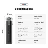 Versatile Metal Action Tripod™