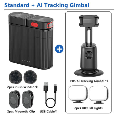 Pro Wireless Lavalier Microphone Kit