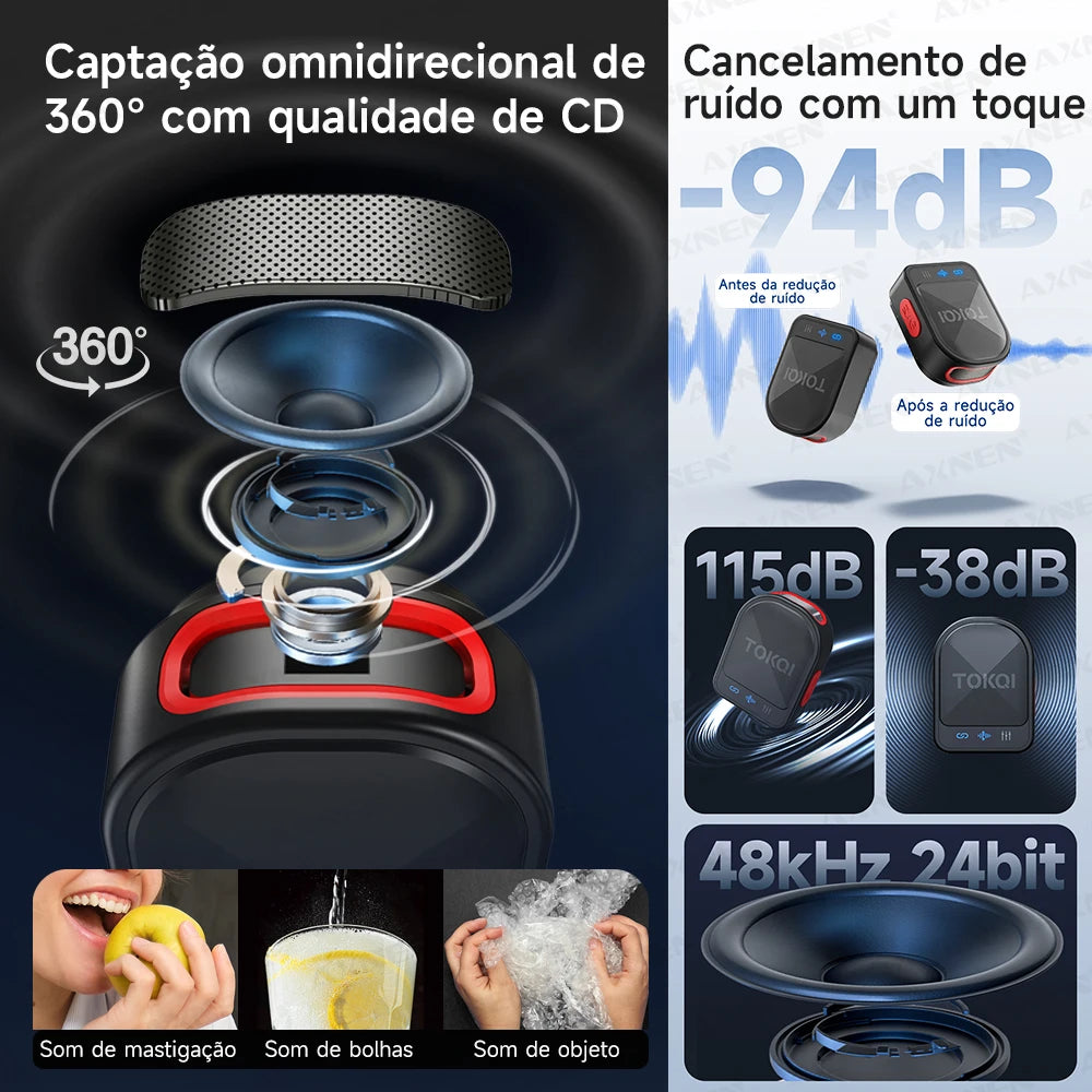 Pro Wireless Lavalier Microphone Kit